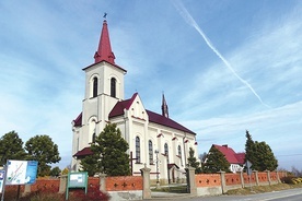 Konsekrowany w 1898 r. kościół św. Marcina.