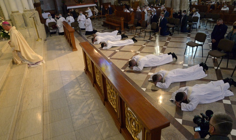 Święcenia kapłańskie w radomskiej katedrze, 29 maja 2021 roku.