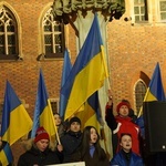 Wiec solidarności z Ukrainą we Wrocławiu