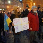 Wiec solidarności z Ukrainą we Wrocławiu