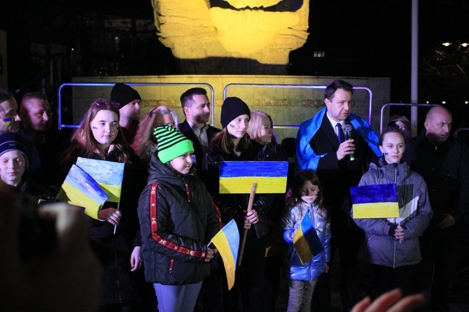 Opole solidarne z Ukrainą