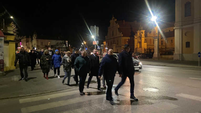 Modlitwa i wiec poparcia dla Ukrainy