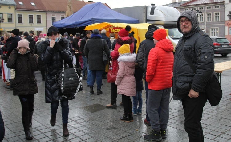 "Pączek dla Wiktorka" na rynku w Żywcu