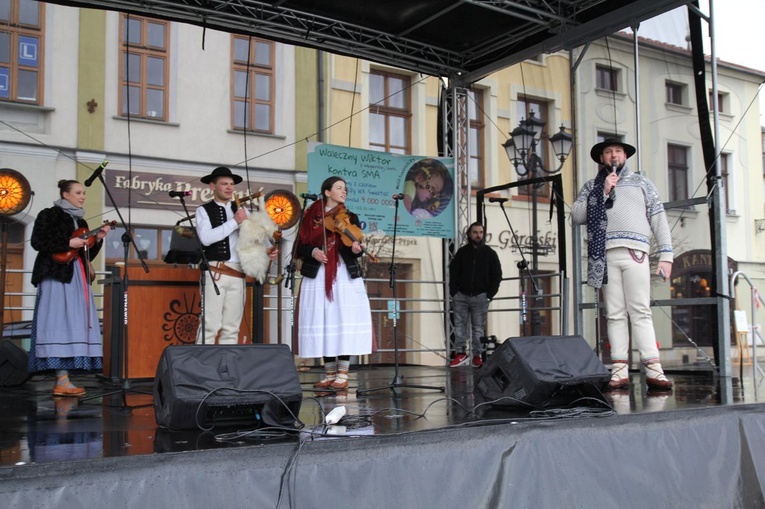 "Pączek dla Wiktorka" na rynku w Żywcu