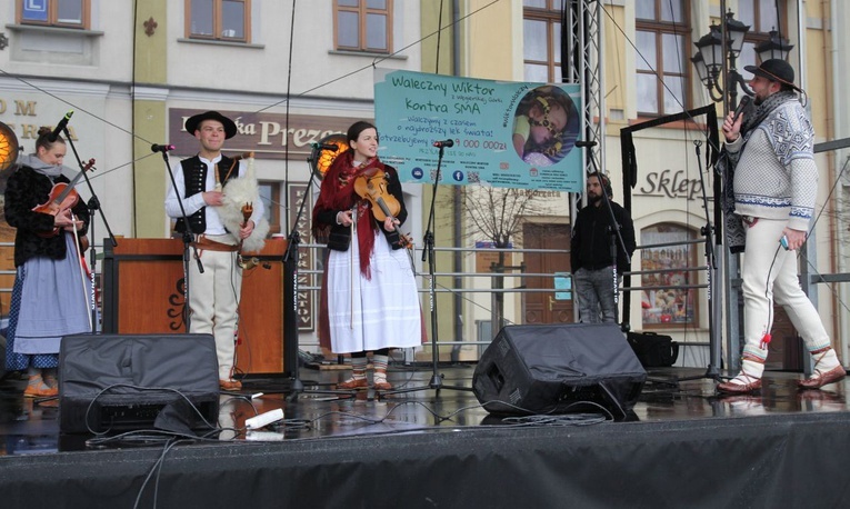 "Pączek dla Wiktorka" na rynku w Żywcu