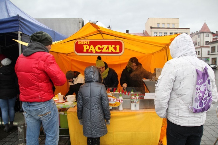 "Pączek dla Wiktorka" na rynku w Żywcu