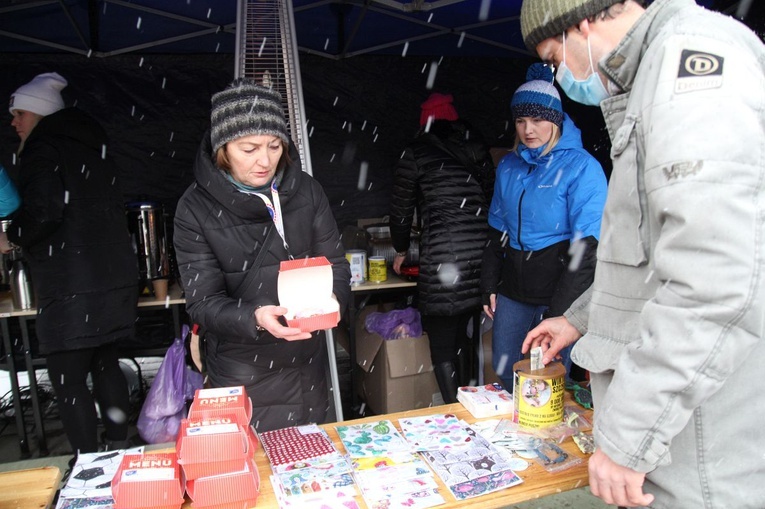 "Pączek dla Wiktorka" na rynku w Żywcu