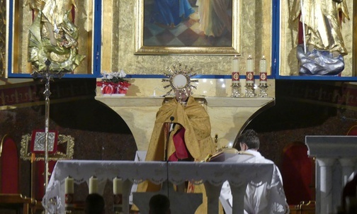 Leśna modliła się o pokój razem z mieszkającymi tu Ukrainkami i Ukraińcami.