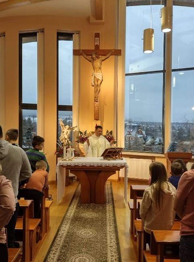 Z Dąbrówki na zimowisko