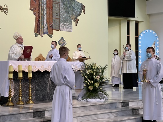 Bieruń Nowy. Święcenia diakonatu 