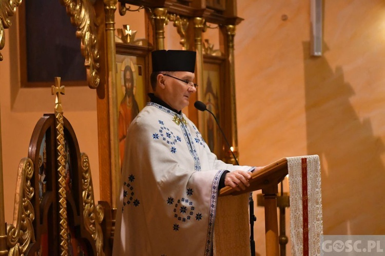 Modlitwa o zakończenie wojny w greckokatolickiej cerkwi