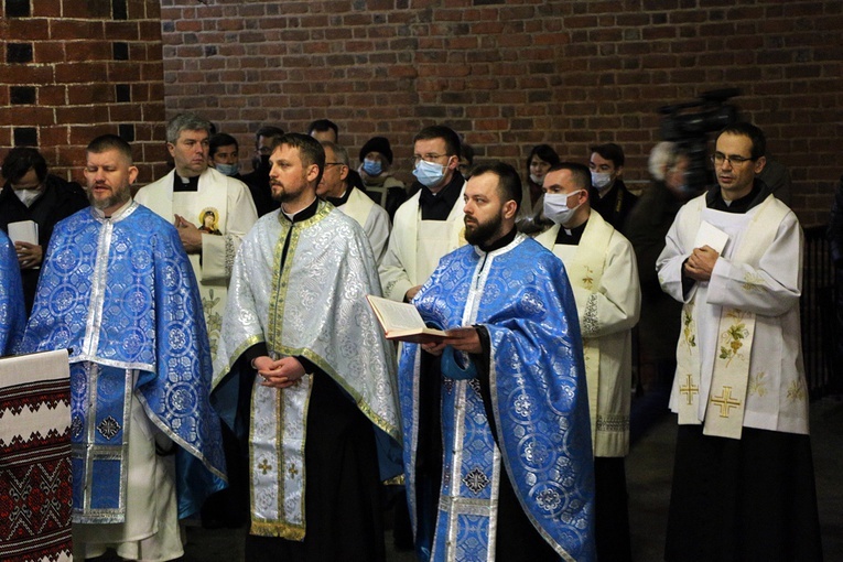 Ekumeniczna modlitwa o pokój na Ukrainie w katedrze greckokatolickiej