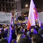 Broń dla Ukrainy! Protest przed rosyjską ambasadą [GALERIA ZDJĘĆ] 