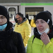 Pociąg medyczny przywiózł do Warszawy kobiety z dziećmi ewakuowanymi z Ukrainy