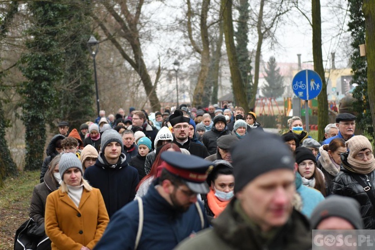 Gubin. Polsko-niemiecki różaniec w intencji pokoju na Ukrainie