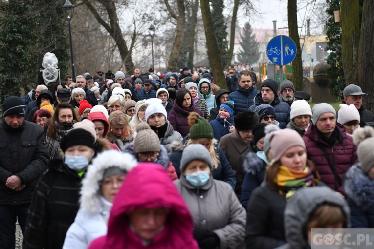 Gubin. Polsko-niemiecki różaniec w intencji pokoju na Ukrainie