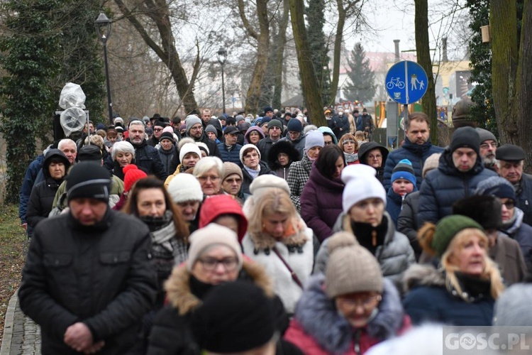 Gubin. Polsko-niemiecki różaniec w intencji pokoju na Ukrainie