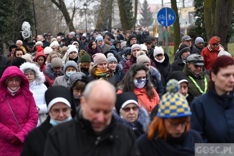 Gubin. Polsko-niemiecki różaniec w intencji pokoju na Ukrainie