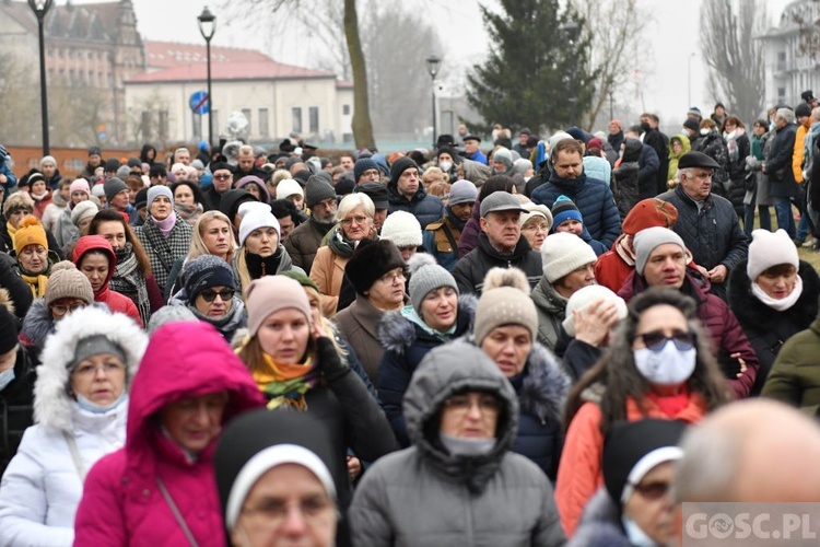 Gubin. Polsko-niemiecki różaniec w intencji pokoju na Ukrainie