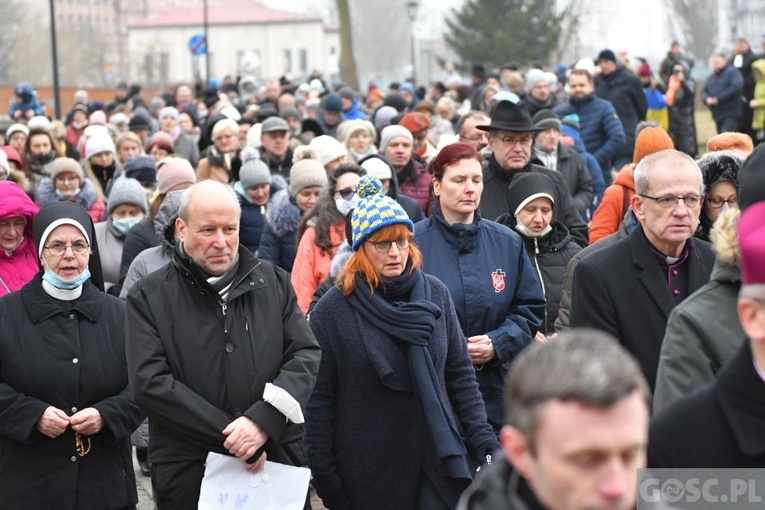 Gubin. Polsko-niemiecki różaniec w intencji pokoju na Ukrainie