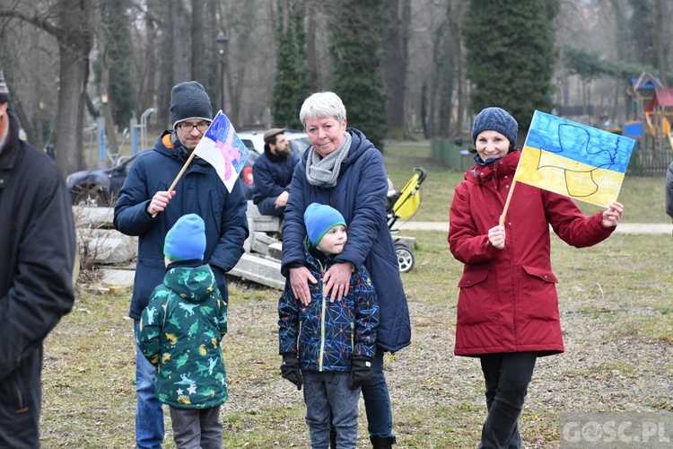 Gubin. Polsko-niemiecki różaniec w intencji pokoju na Ukrainie