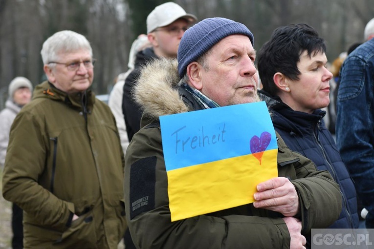 Gubin. Polsko-niemiecki różaniec w intencji pokoju na Ukrainie