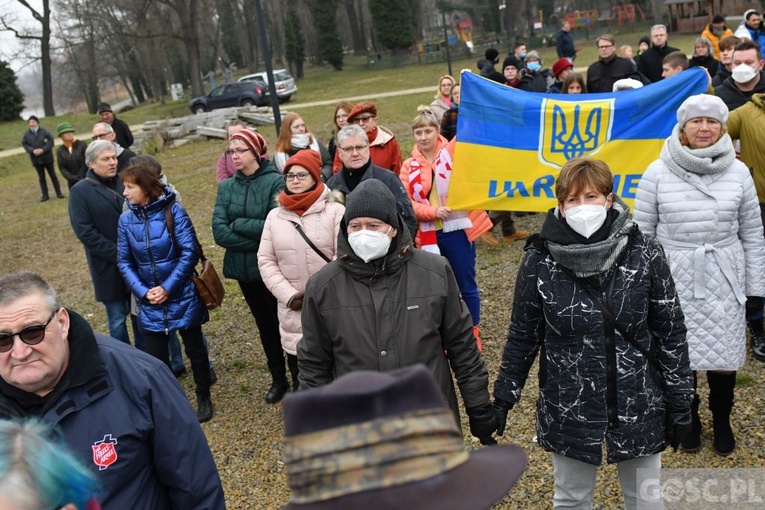 Gubin. Polsko-niemiecki różaniec w intencji pokoju na Ukrainie