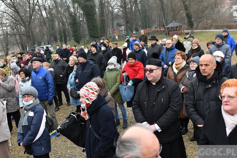 Gubin. Polsko-niemiecki różaniec w intencji pokoju na Ukrainie