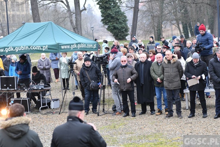 Gubin. Polsko-niemiecki różaniec w intencji pokoju na Ukrainie