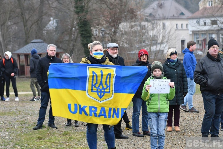 Gubin. Polsko-niemiecki różaniec w intencji pokoju na Ukrainie