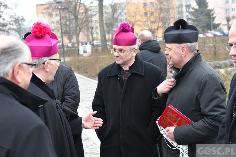 Gubin. Polsko-niemiecki różaniec w intencji pokoju na Ukrainie