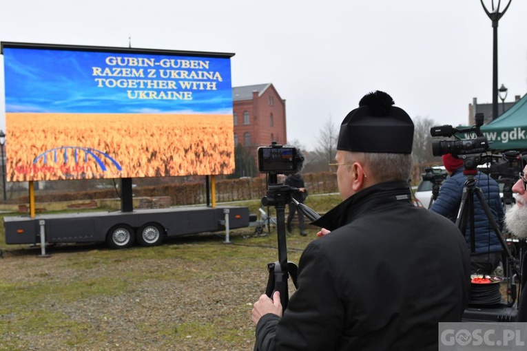 Gubin. Polsko-niemiecki różaniec w intencji pokoju na Ukrainie