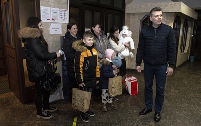 Uchodźcy z Ukrainy docierają na Śląsk