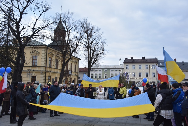 Niedziela Solidarności z Ukrainą w Nowym Targu