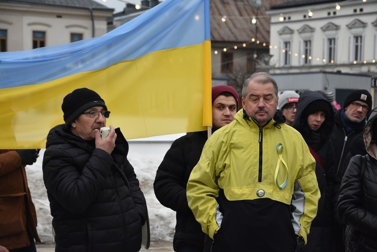 Niedziela Solidarności z Ukrainą w Nowym Targu