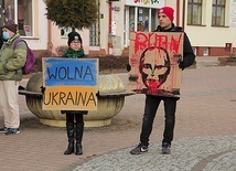 Demonstracja w Tarnobrzegu.