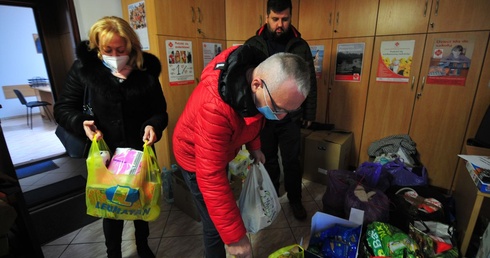 Pierwsi uchodźcy z Ukrainy już w miejscach noclegowych Caritas