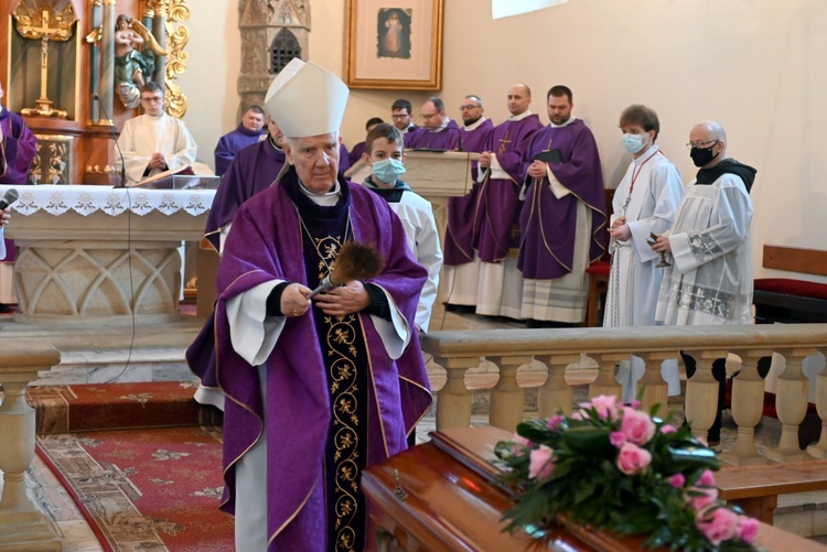 Uroczystości pogrzebowe śp. Władysława Franków