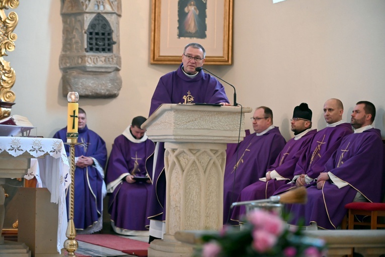 Uroczystości pogrzebowe śp. Władysława Franków