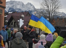 Zakopane. Jedność z Ukrainą