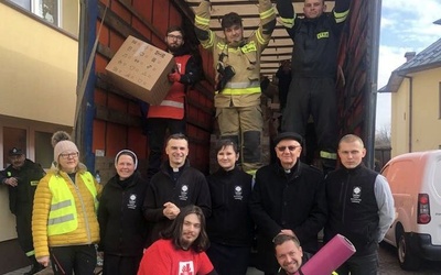 Lubelska Caritas wysyła transporty pomocy humanitarnej na Ukrainę