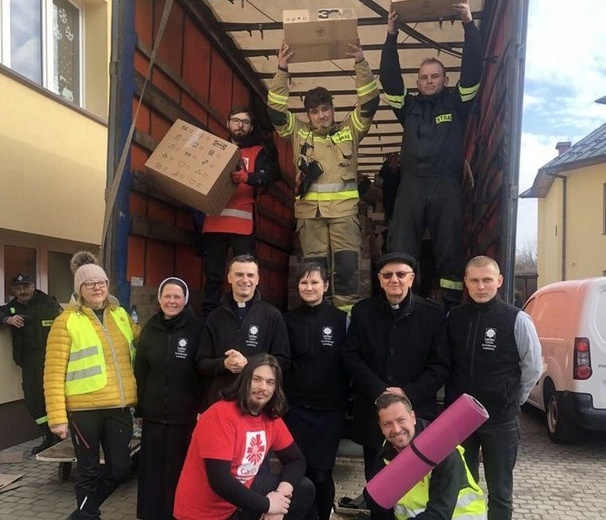 Lubelska Caritas wysyła transporty pomocy humanitarnej na Ukrainę