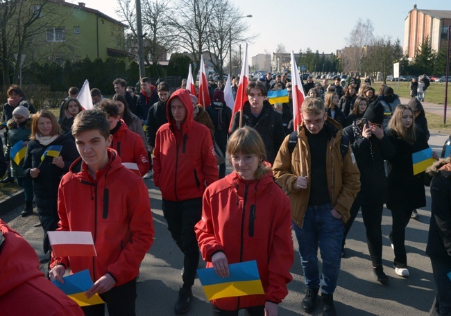 Modlitwa za Ukrainę i marsz poparcia