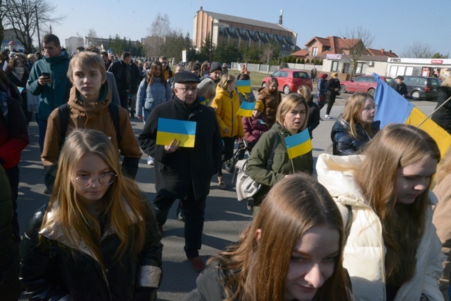 Modlitwa za Ukrainę i marsz poparcia