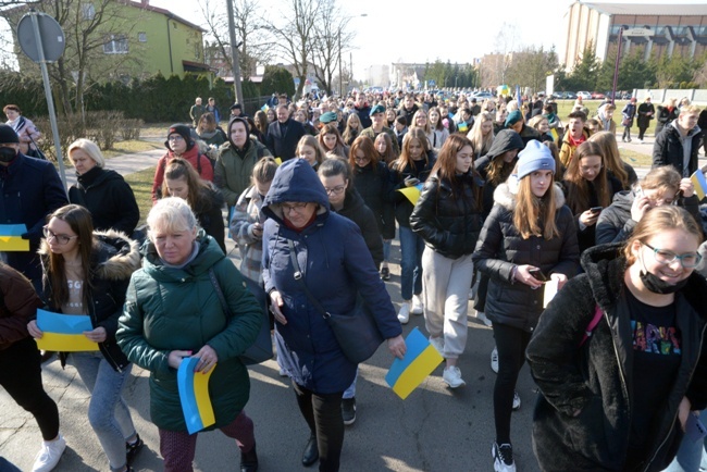 Modlitwa za Ukrainę i marsz poparcia
