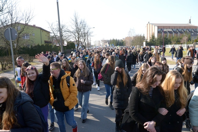 Modlitwa za Ukrainę i marsz poparcia