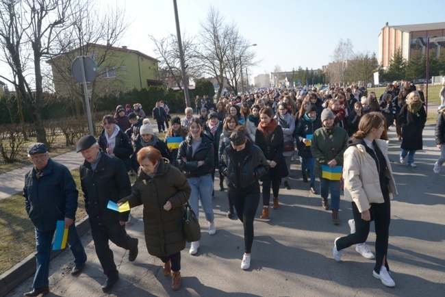 Modlitwa za Ukrainę i marsz poparcia