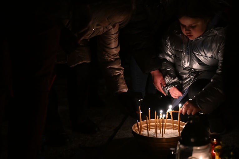 Modlitwa o pokój na Ukrainie w Koszalinie