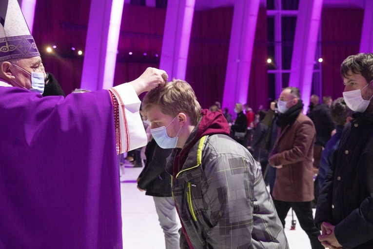 Środa Popielcowa w Świątyni Opatrzności Bożej