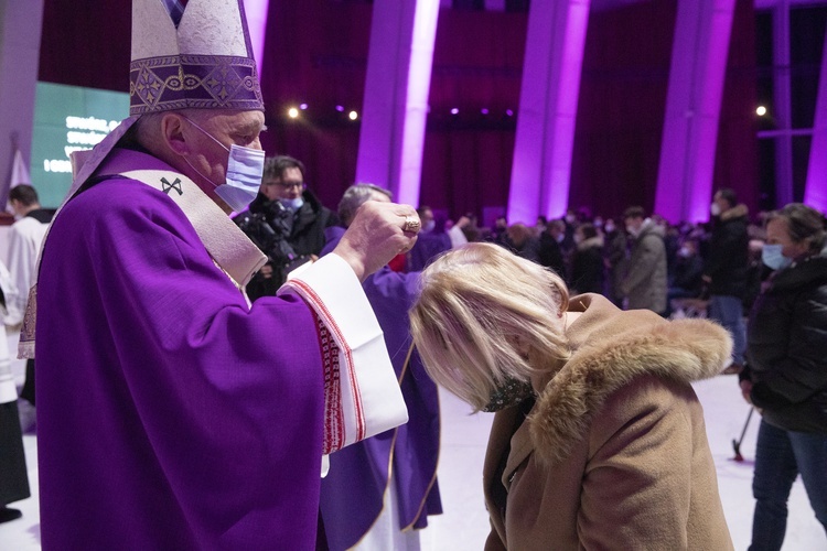 Środa Popielcowa w Świątyni Opatrzności Bożej